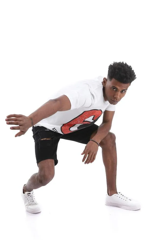95197 New York Athletic Department Printed Front & Solid Back Tee