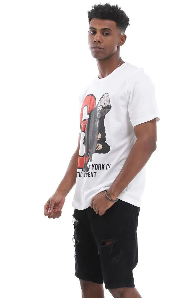 95197 New York Athletic Department Printed Front & Solid Back Tee