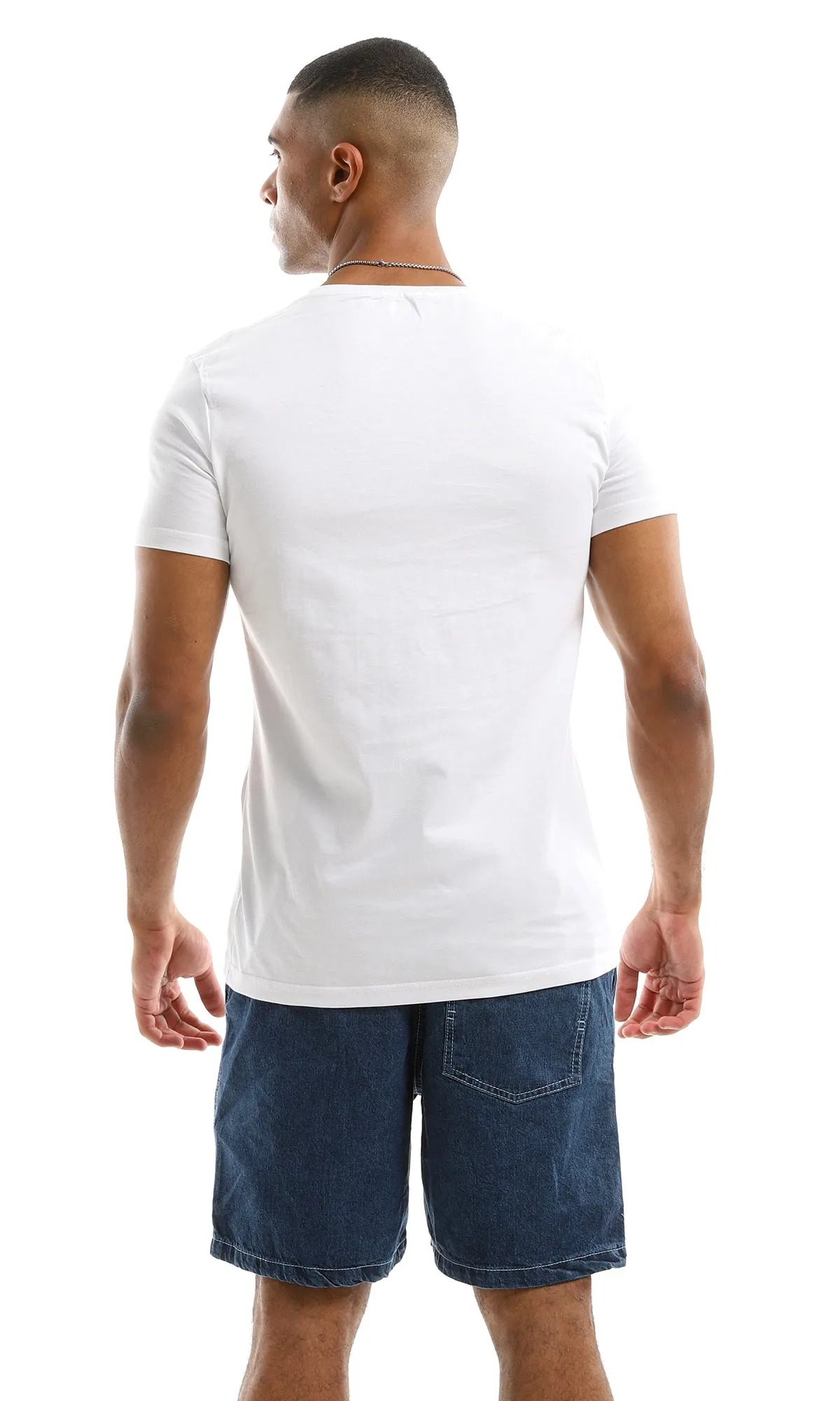 97742 "Wanted & Wild" Printed White Tee