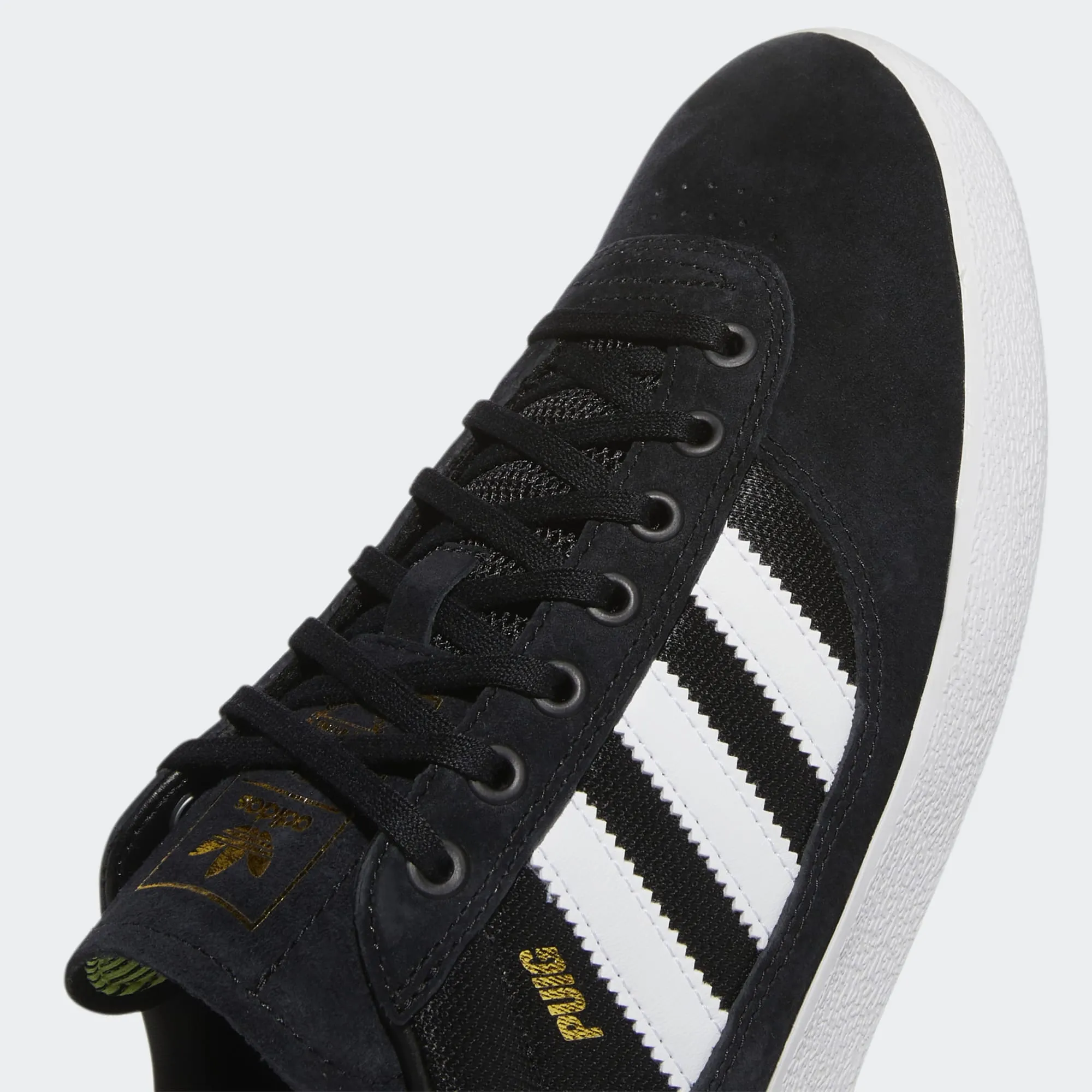 Adidas Puig Indoor - Core Black / Cloud White / Pulse Lime
