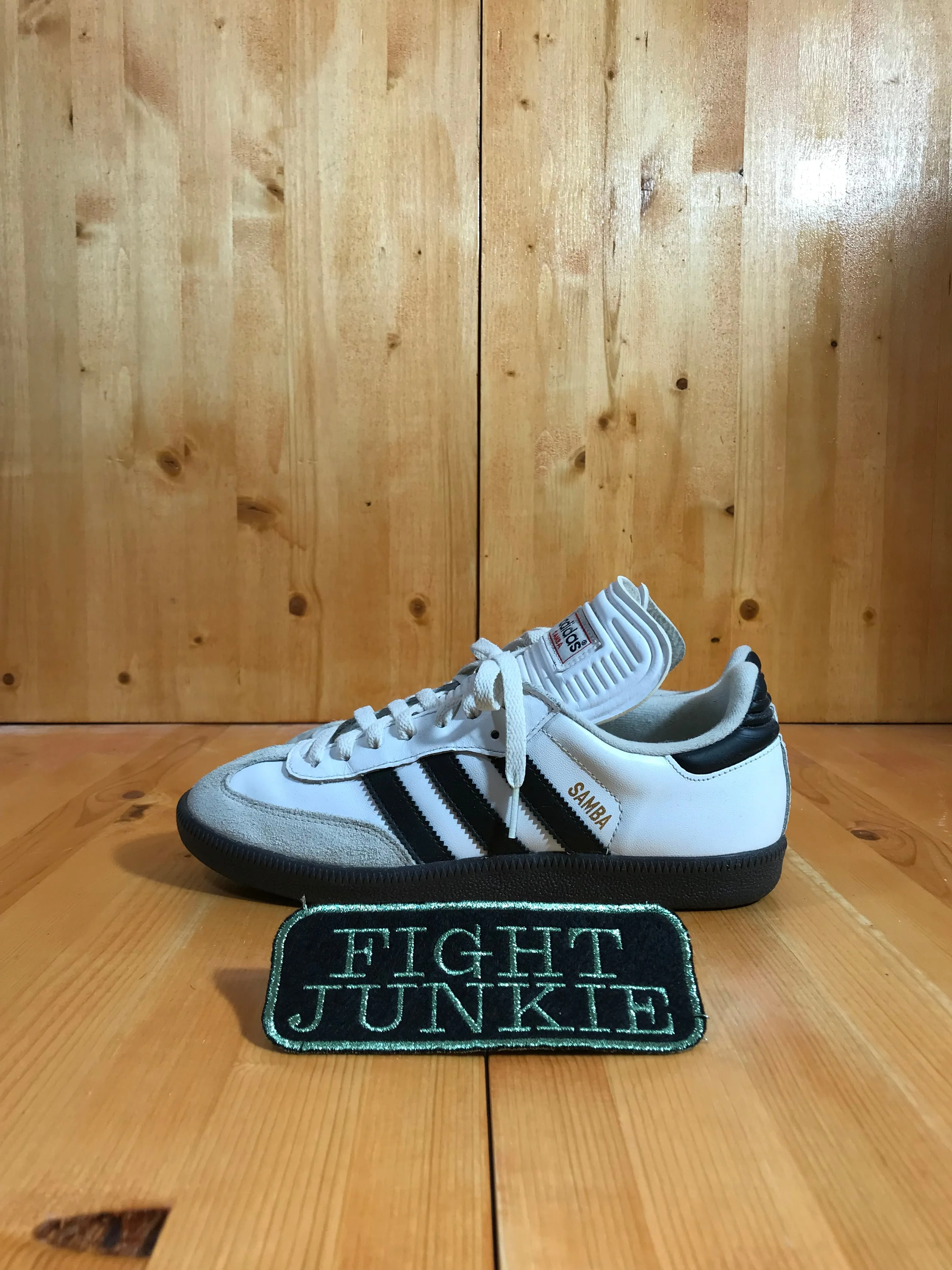 ADIDAS SAMBA CLASSIC Youth Size 6.5 Leather Shoes Sneakers White EVM004001