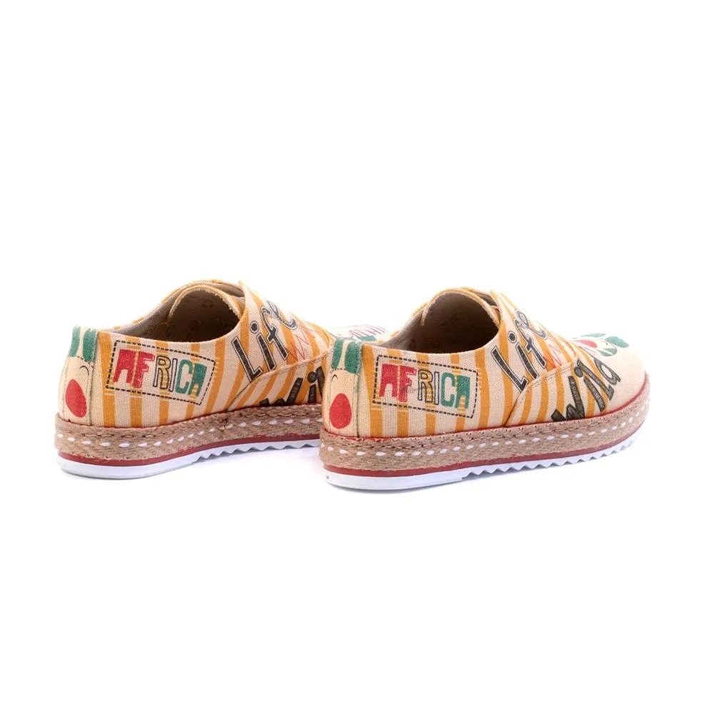 Africa Life Wild Sneakers Shoes YAR101