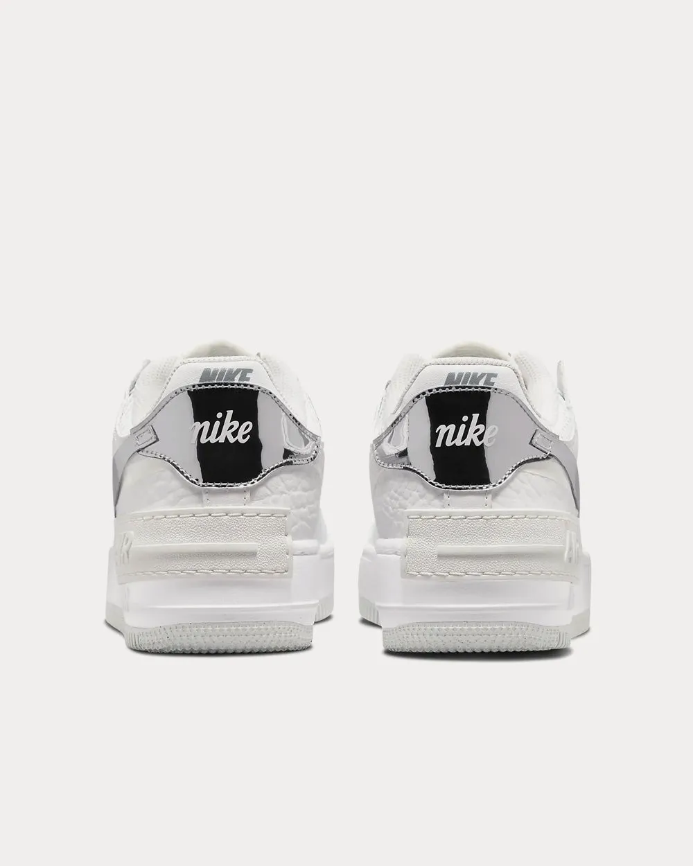 Air Force 1 Shadow Summit White / Metallic Silver / White / Summit White Low Top Sneakers