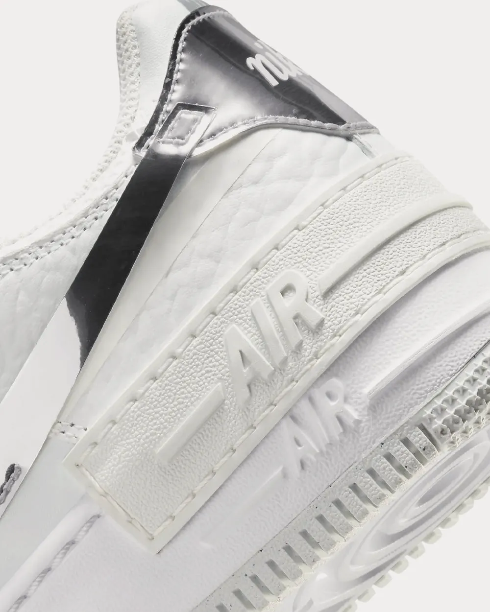 Air Force 1 Shadow Summit White / Metallic Silver / White / Summit White Low Top Sneakers