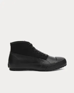 All-Weather Black High Top Sneakers