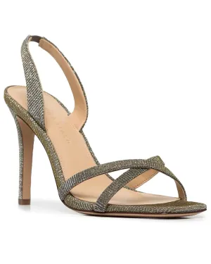 Analita Strappy Heel Silver and Gold