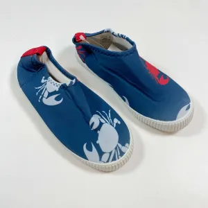 Archimède blue crab print swim shoe Second Season 31