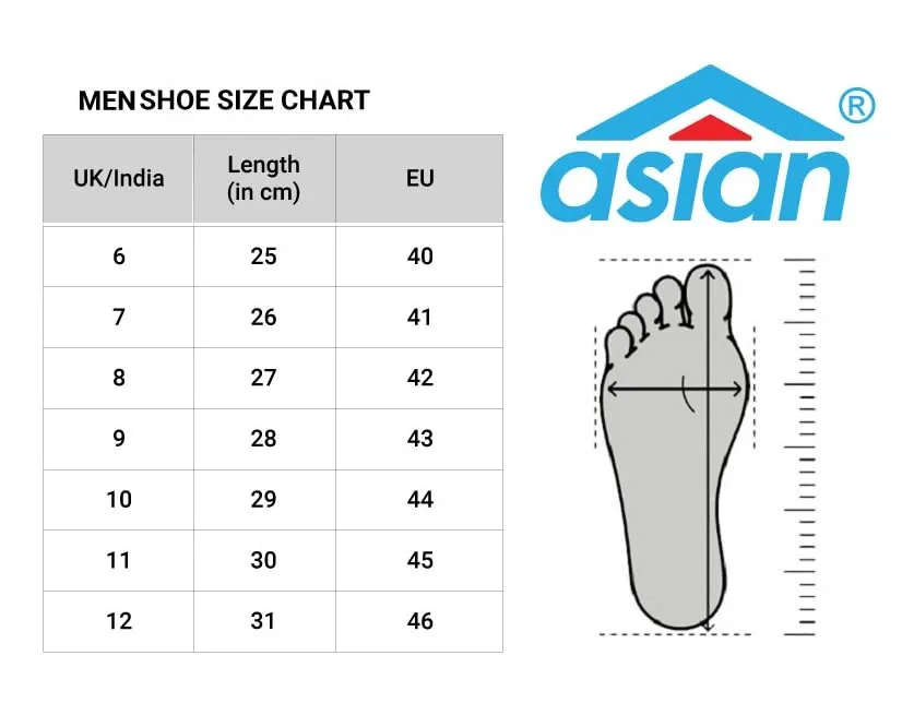 ASIAN Wonder-13 Pro Running, Walking, Gym Lightweight Eva Sole with Extra Jump Sneaker Shoes for Men & Boys 7 UK