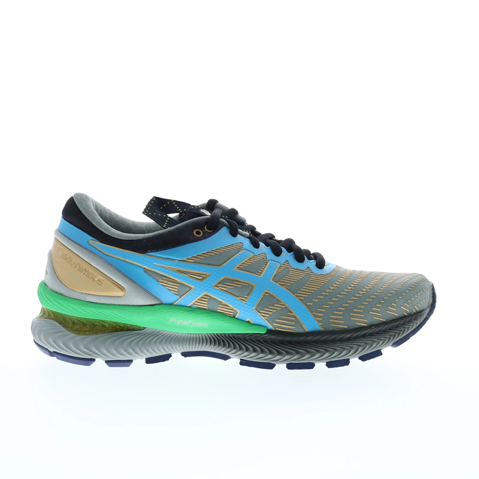 Asics FN1-S Gel-Nimbus 22 1202A129-020 Womens Gray Athletic Running Shoes
