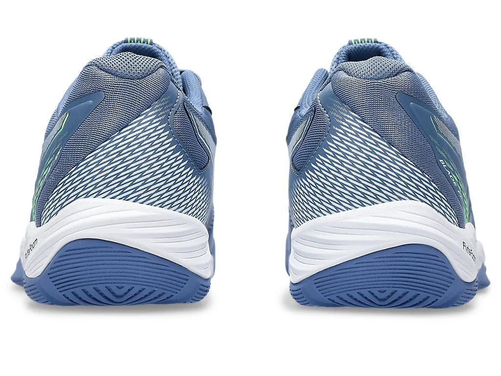 Asics Men's Blade FF Indoor Shoes in Denim Blue/Lime Burst