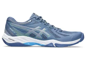 Asics Men's Blade FF Indoor Shoes in Denim Blue/Lime Burst