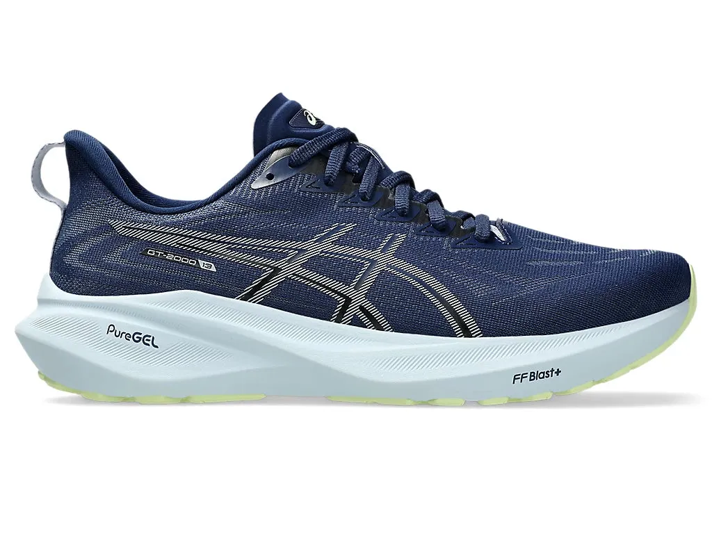 Asics Men's GT-2000 13 Wide (2E) Running Shoes in Blue Expanse/Grey Blue