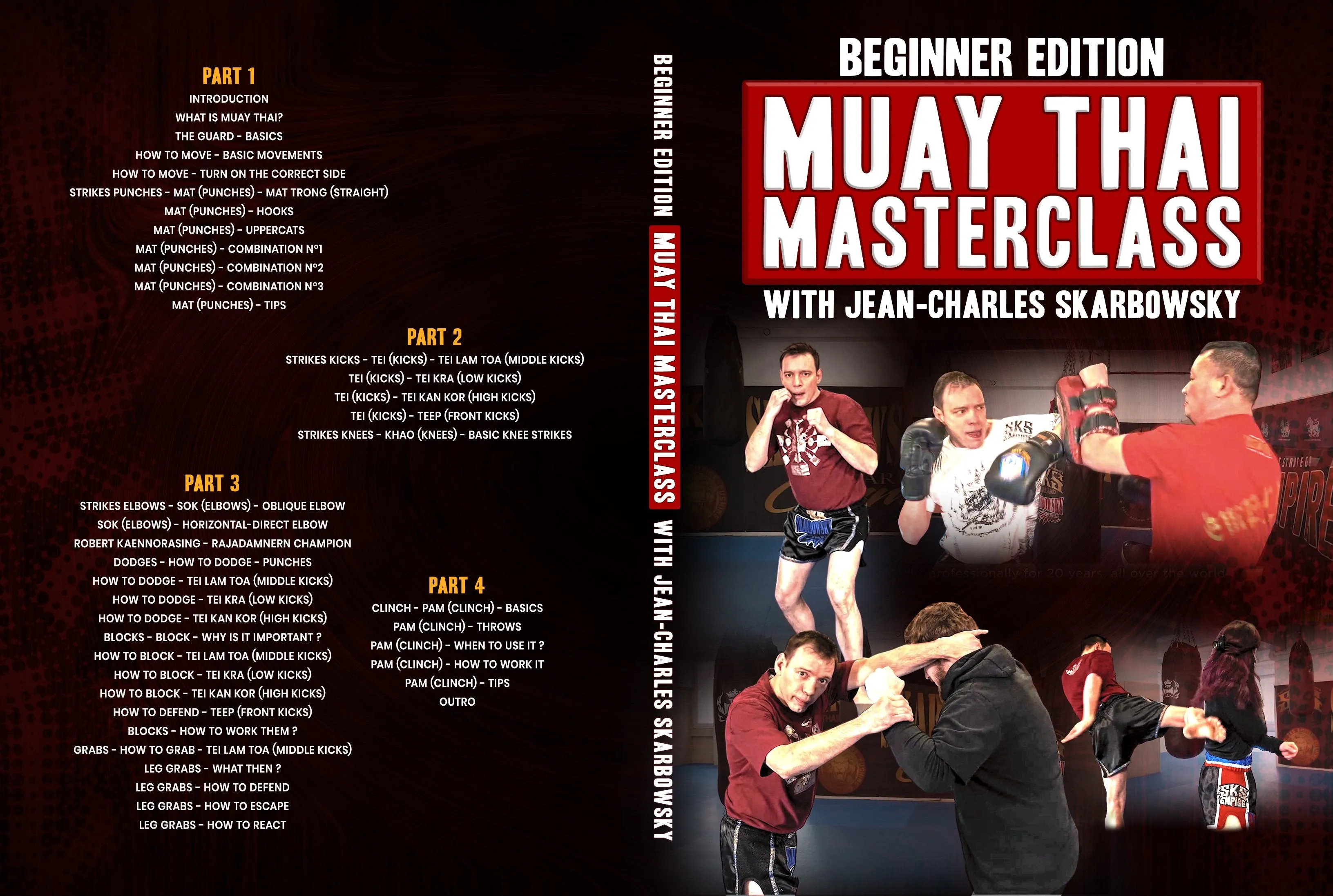Beginner Edition: Muay Thai Masterclass by Jean-Charles Skarbowsky