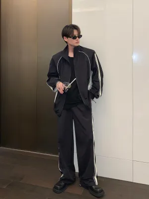 Black Courtside Tracksuit