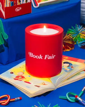 Book Fair Candle