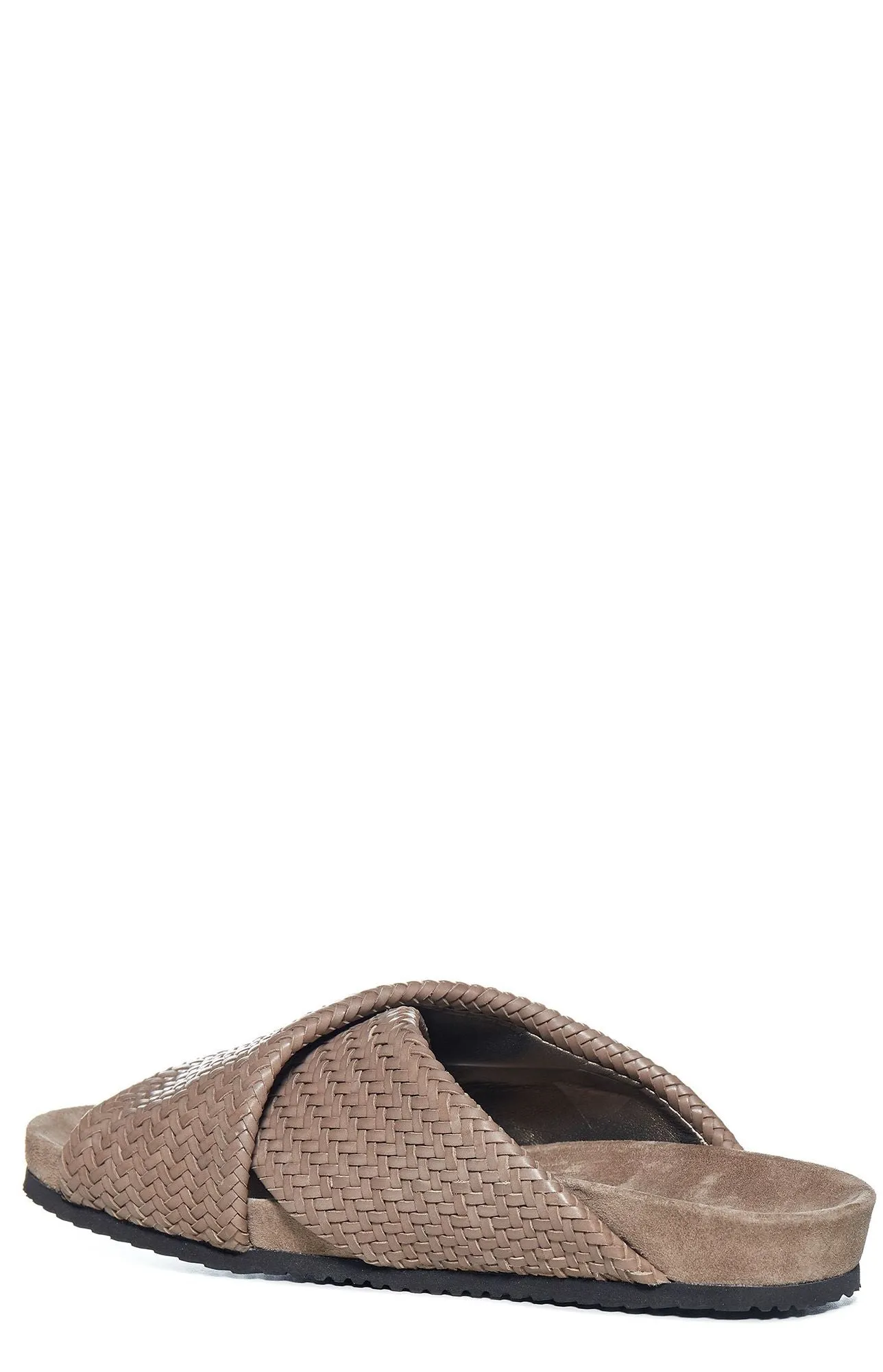 Brunello Cucinelli Cross Strap Open Toe Sandals