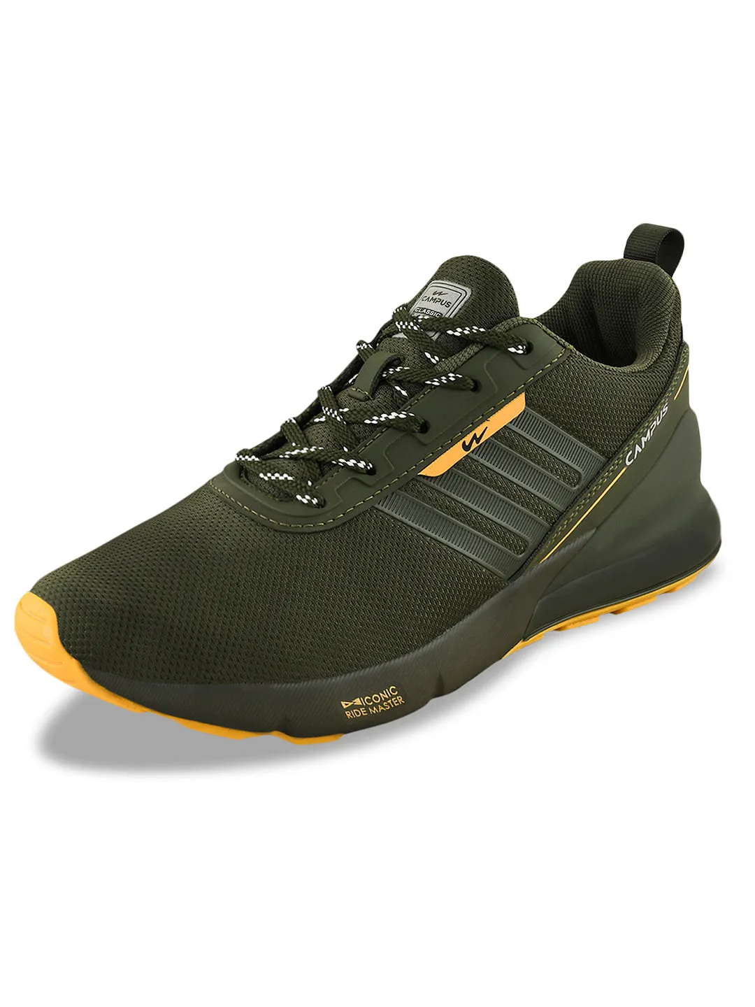CAMP STAR Olive Men's Running Shoes
