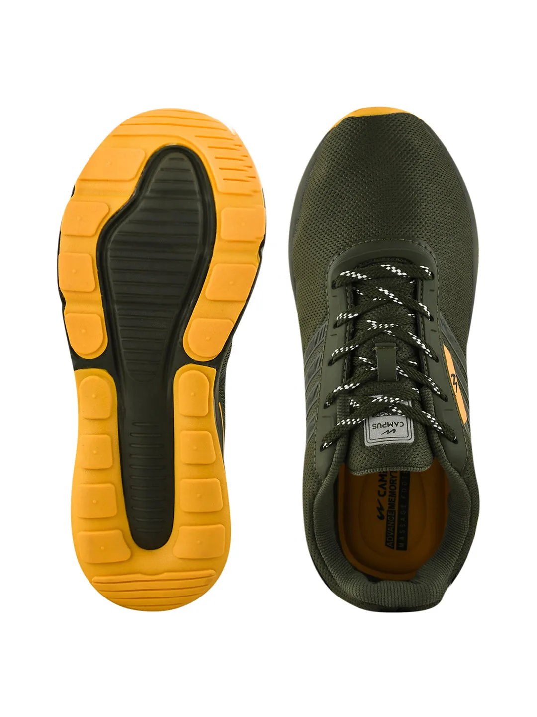 CAMP STAR Olive Men's Running Shoes