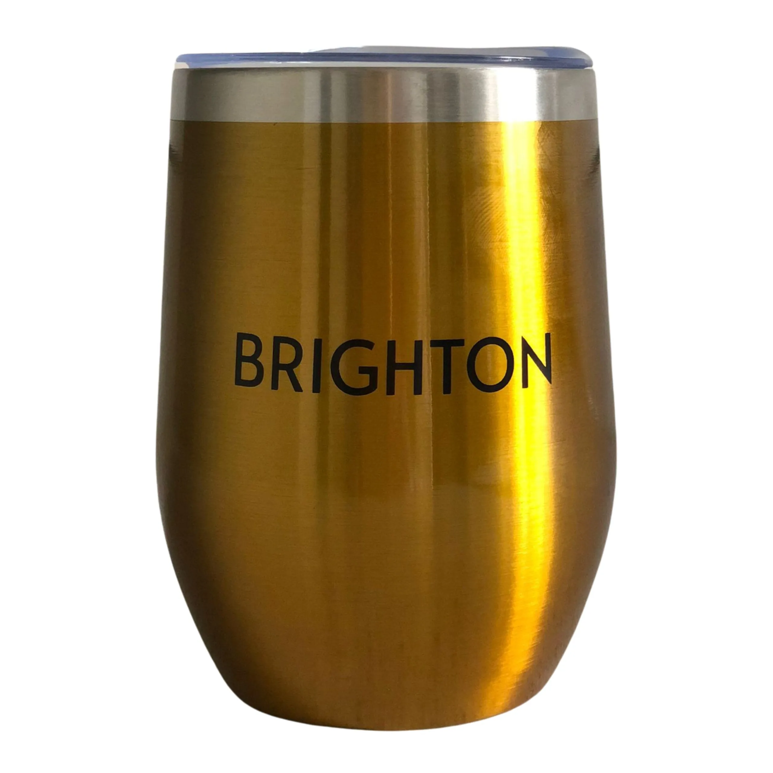 Carousel Gold Stainless Steel Beach Cup
