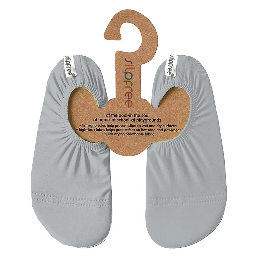Cashmere Grey Kids Slipfree Shoes