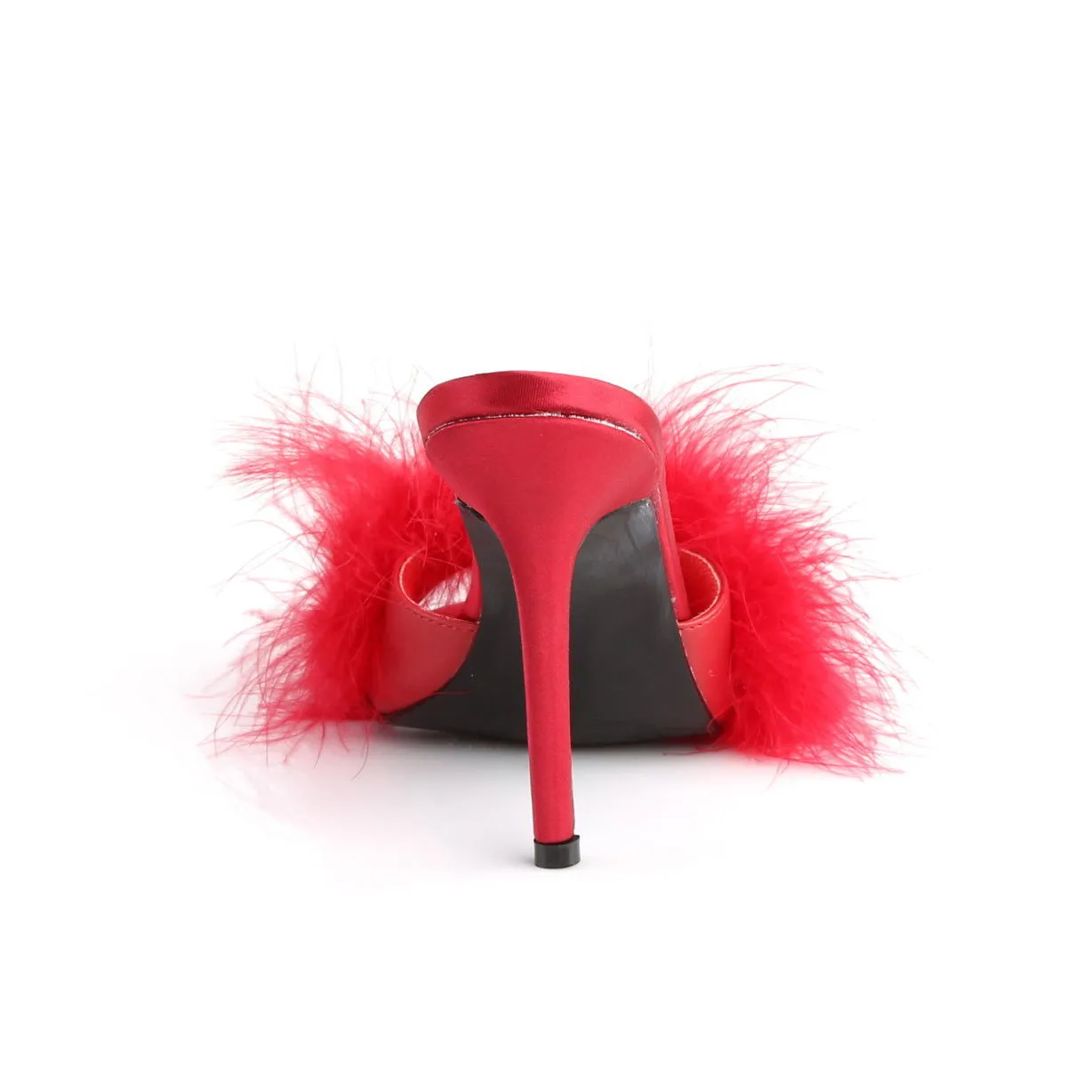 Classique 01F Slipper with 4 inch heel - Red