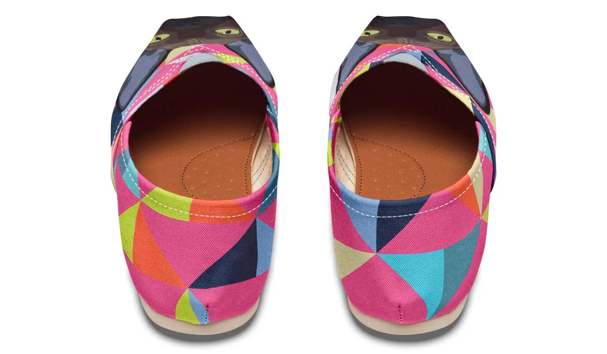 Colorful Sphynx Cat Casual Shoes