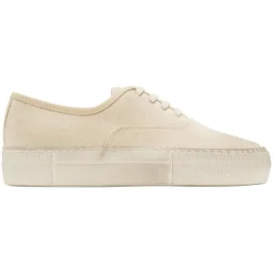 Common Projects Off-White Canvas Four Hole Sneakers