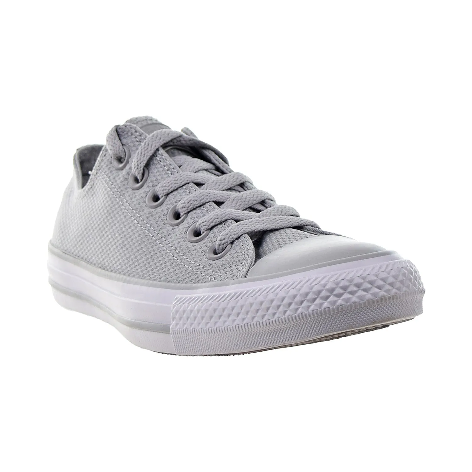 Converse Chuck Taylor All-star Ox Big Kids' Shoes Ash Grey-White-Brown