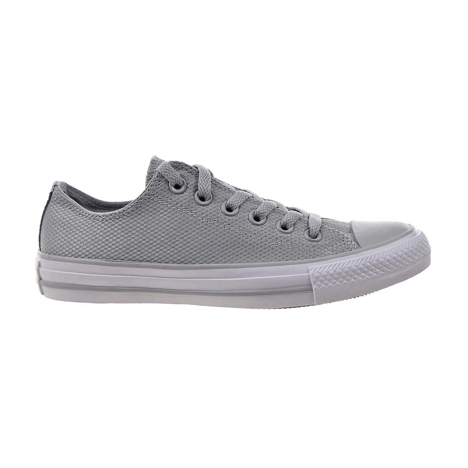 Converse Chuck Taylor All-star Ox Big Kids' Shoes Ash Grey-White-Brown