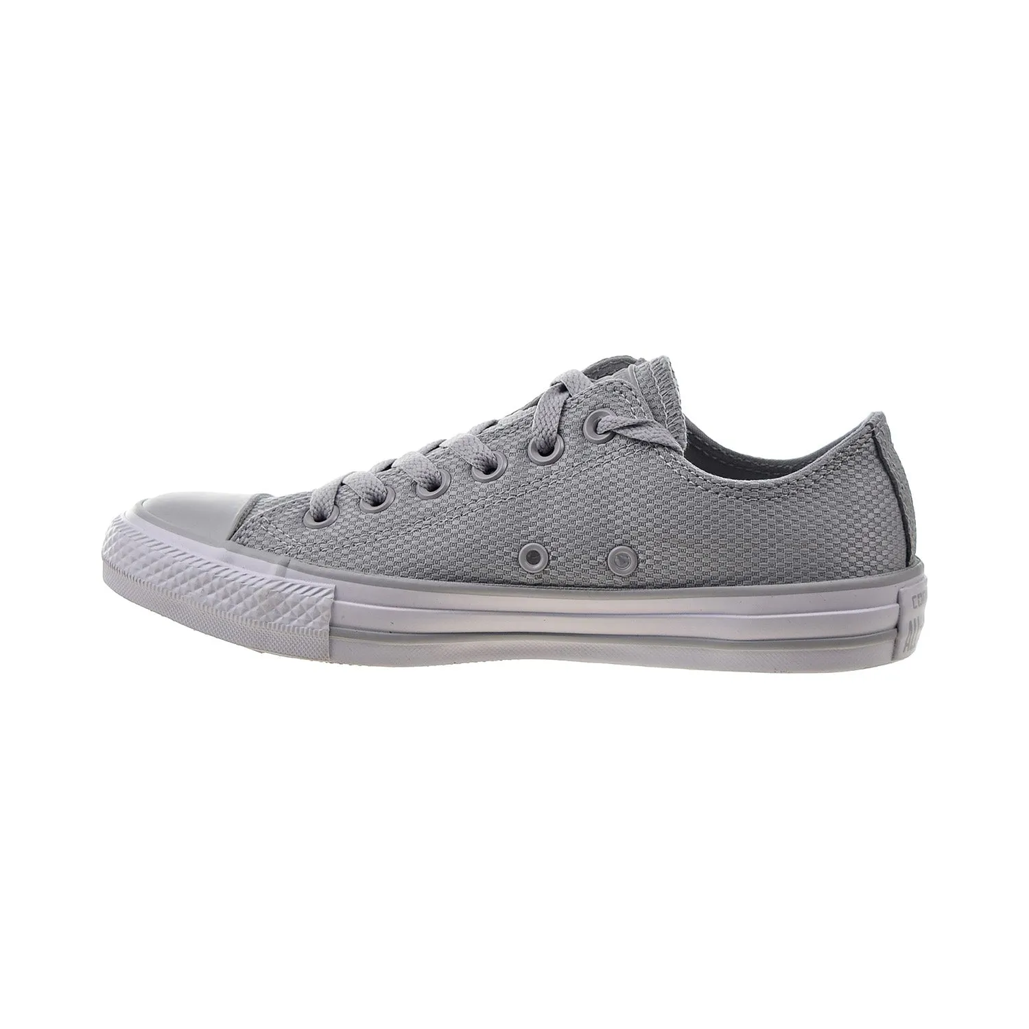 Converse Chuck Taylor All-star Ox Big Kids' Shoes Ash Grey-White-Brown