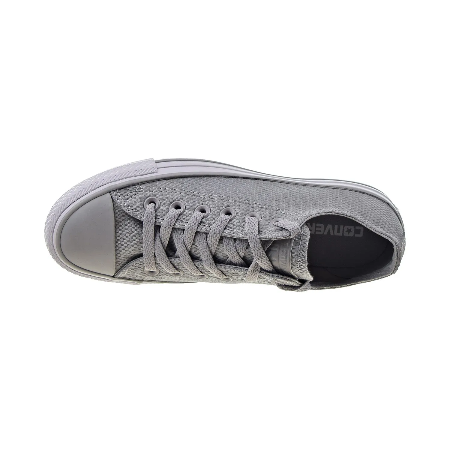 Converse Chuck Taylor All-star Ox Big Kids' Shoes Ash Grey-White-Brown
