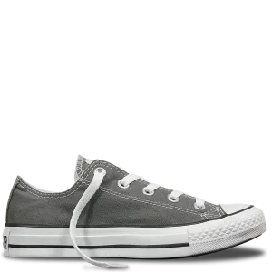 Converse Ox Charcoal Canvas Low Chuck Taylor All Star Sneakers