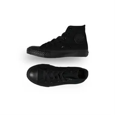 Converse Youth Hi Black Mono Canvas 3S121C