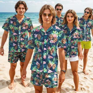 Custom Hawaiian Shirt With Face Gifts for Beach Party Team Gifts for Men Multiple Styles
