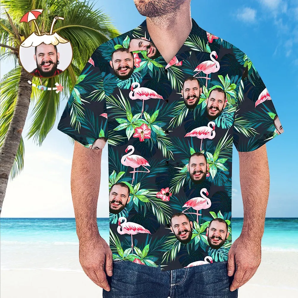 Custom Hawaiian Shirt With Face Gifts for Beach Party Team Gifts for Men Multiple Styles