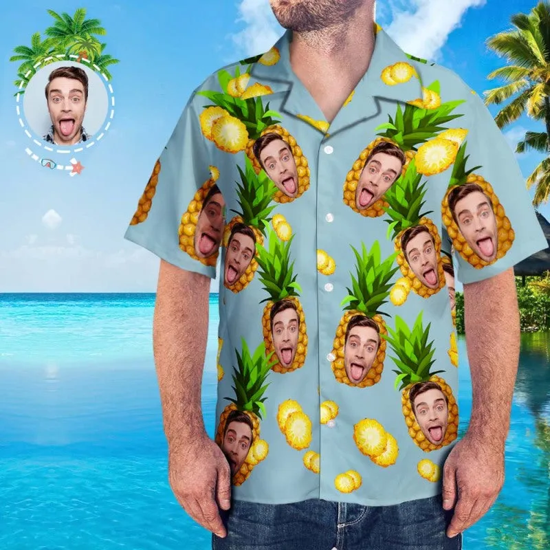 Custom Hawaiian Shirt With Face Gifts for Beach Party Team Gifts for Men Multiple Styles