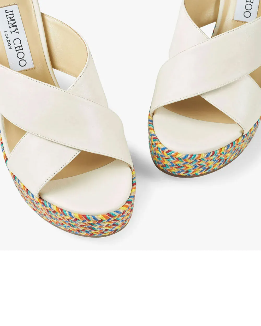 Dovina 100 Wedge in Latte