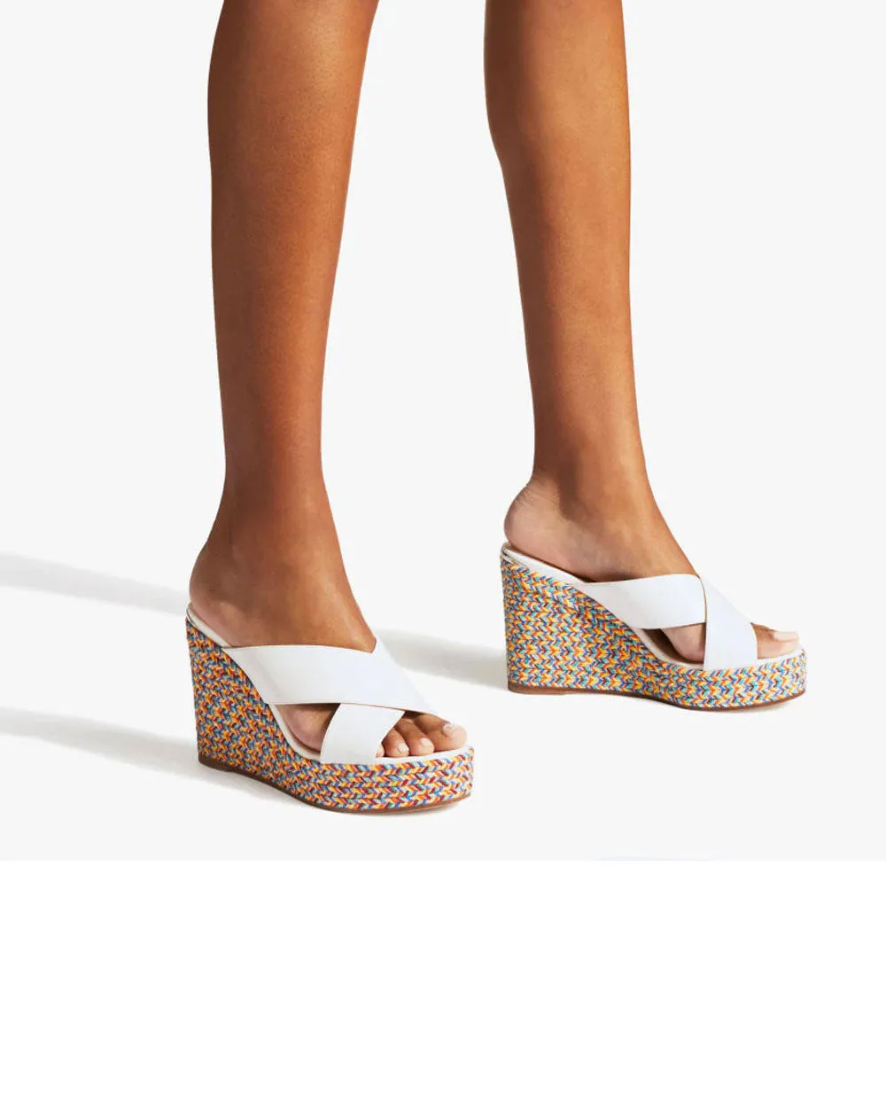 Dovina 100 Wedge in Latte