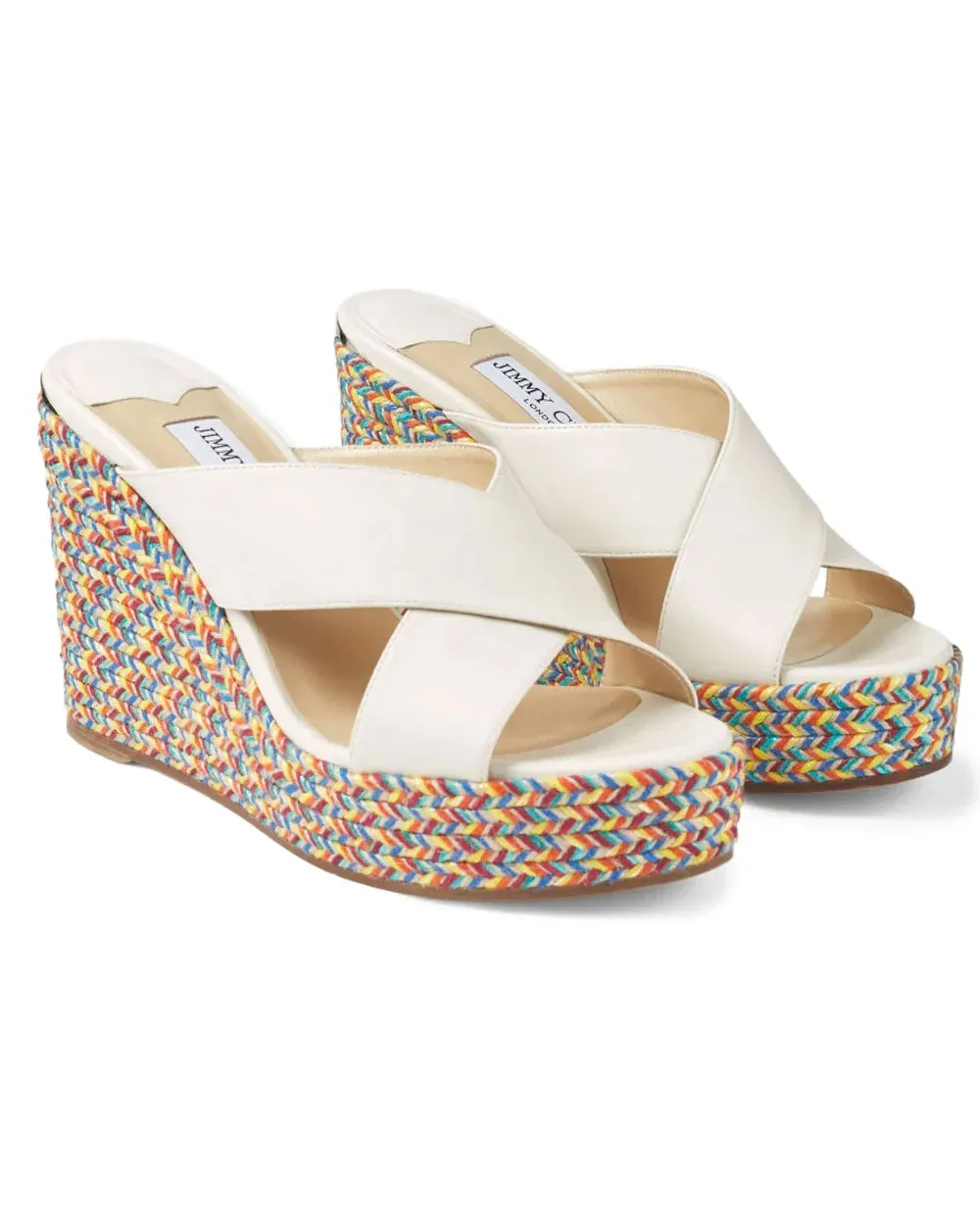 Dovina 100 Wedge in Latte