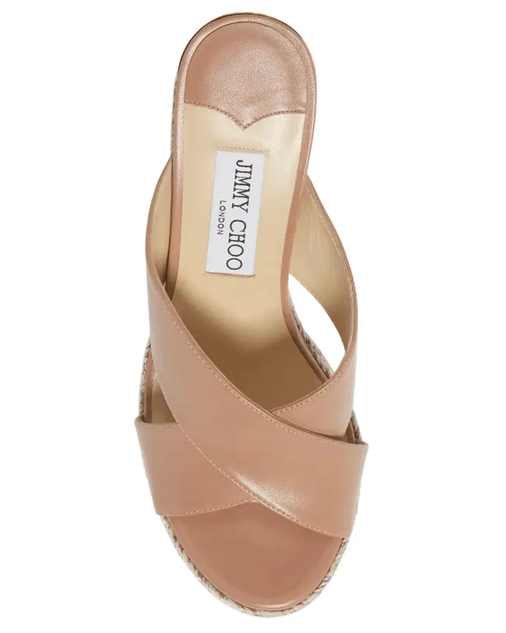 Dovina Platform Wedge in Ballet Pink