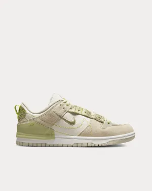 Dunk Disrupt 2 Phantom / Olive Aura / Vivid Green / Light Stone Low Top Sneakers