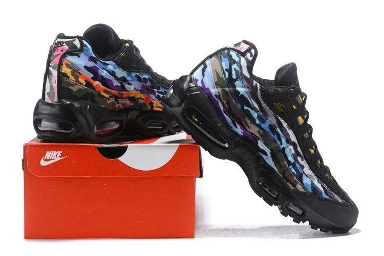Exquisite Max 95 ERDL Party Goes Full Camo black/multi-color Running Shoes