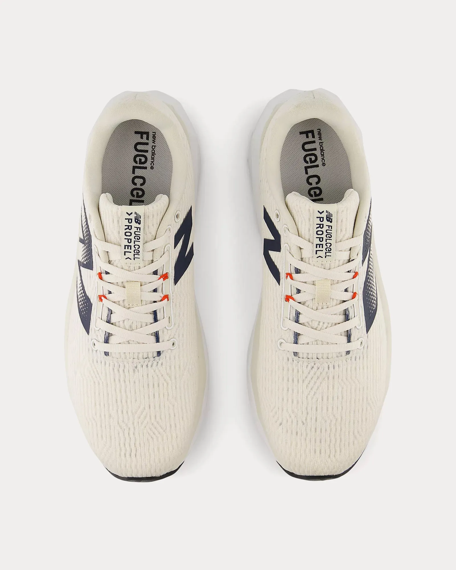 FuelCell Propel v5 Linen / NB Navy / Neo Flame Running Shoes