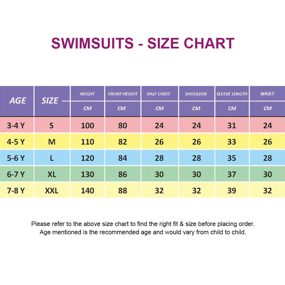Full Length Dive Baby Pink Strawberry Printed Kids Swimwear In Upf 50  Fabric