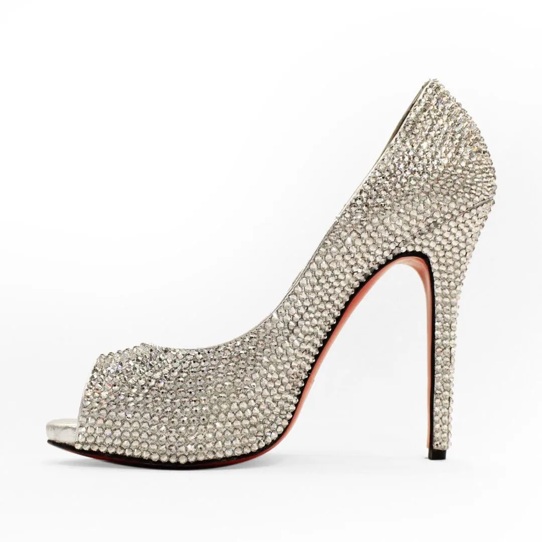 Full Swarovski crystals pumps