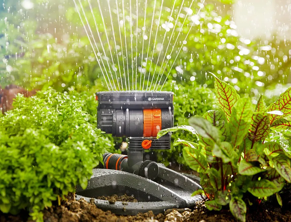 Gardena Aquazoom Compact 216 m² Oscillating Sprinkler - 18708