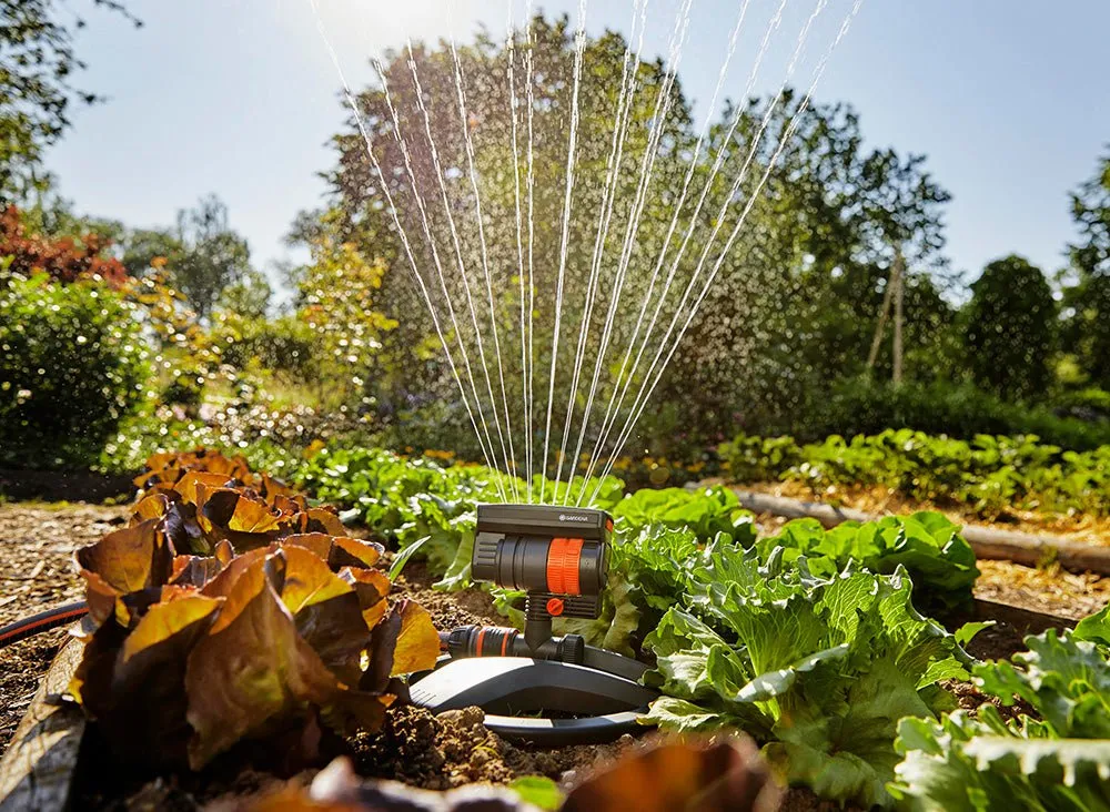 Gardena Aquazoom Compact 216 m² Oscillating Sprinkler - 18708