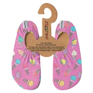 Glace Pink Ice Cream Kids Slipfree Shoes