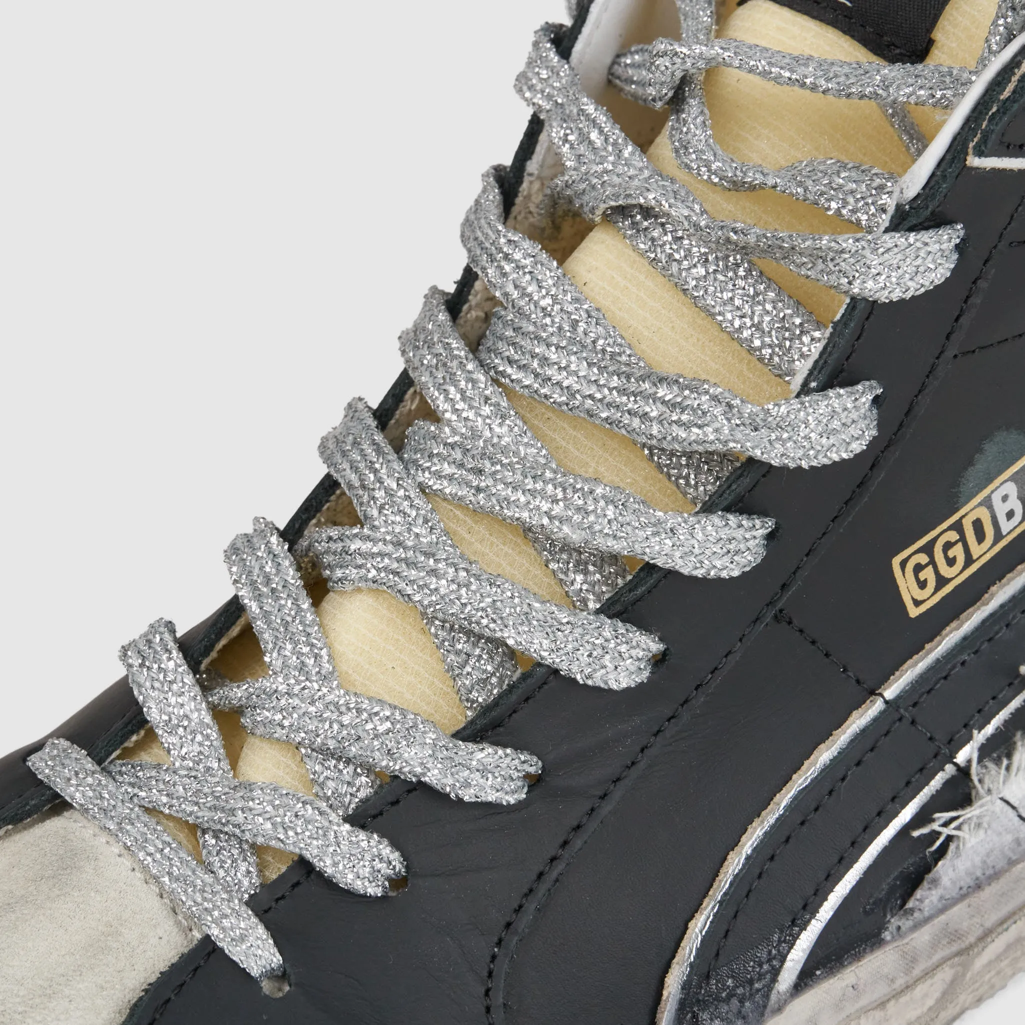 Golden Goose High Black Ice Slide Sneakers