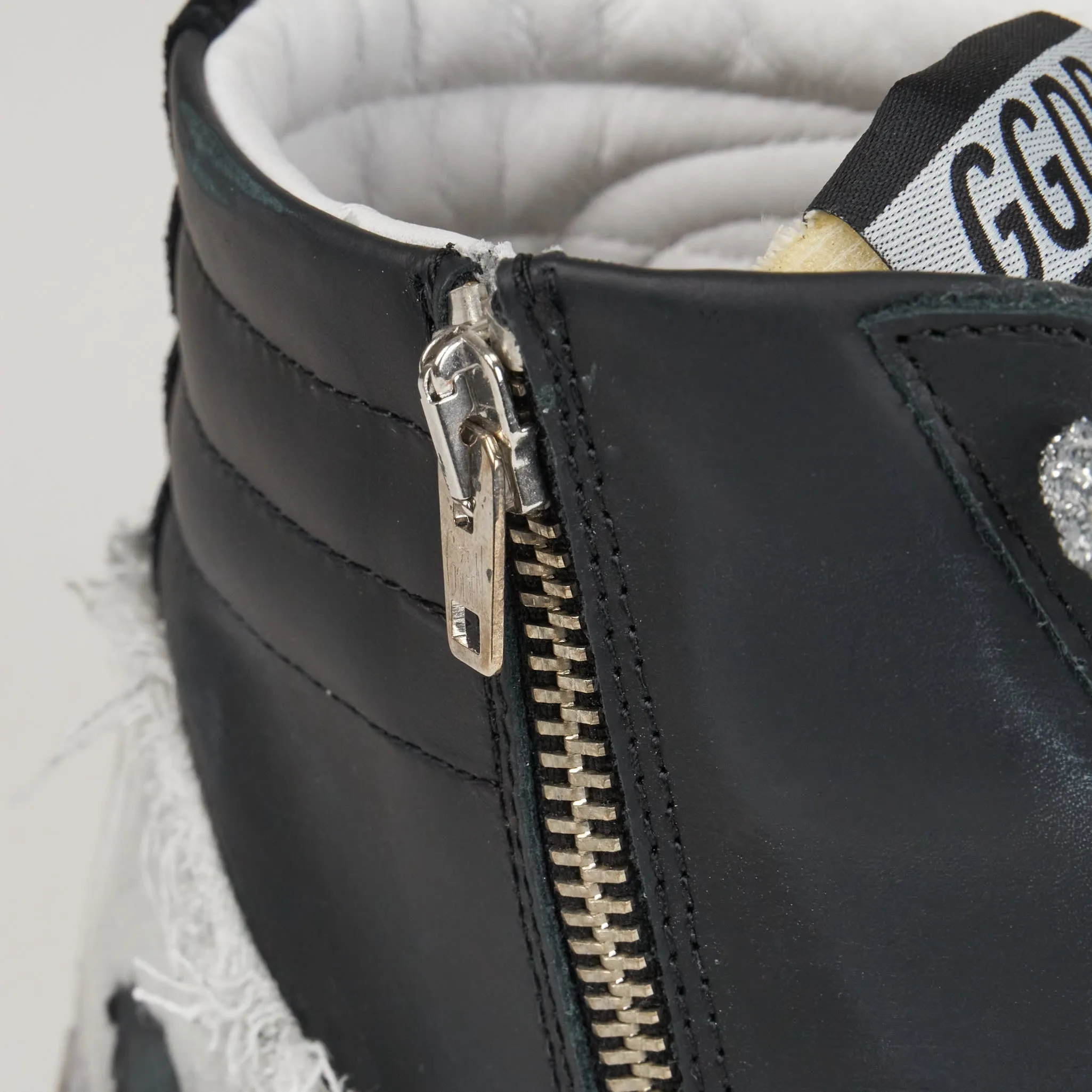 Golden Goose High Black Ice Slide Sneakers